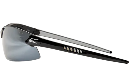 Edge Eyewear Zorge G2 DZ117-G2 Black Frame Silver Mirror Lens Glasses