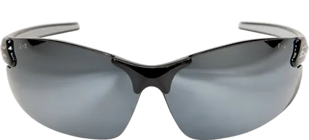 Edge Eyewear Zorge G2 DZ117-G2 Black Frame Silver Mirror Lens Glasses