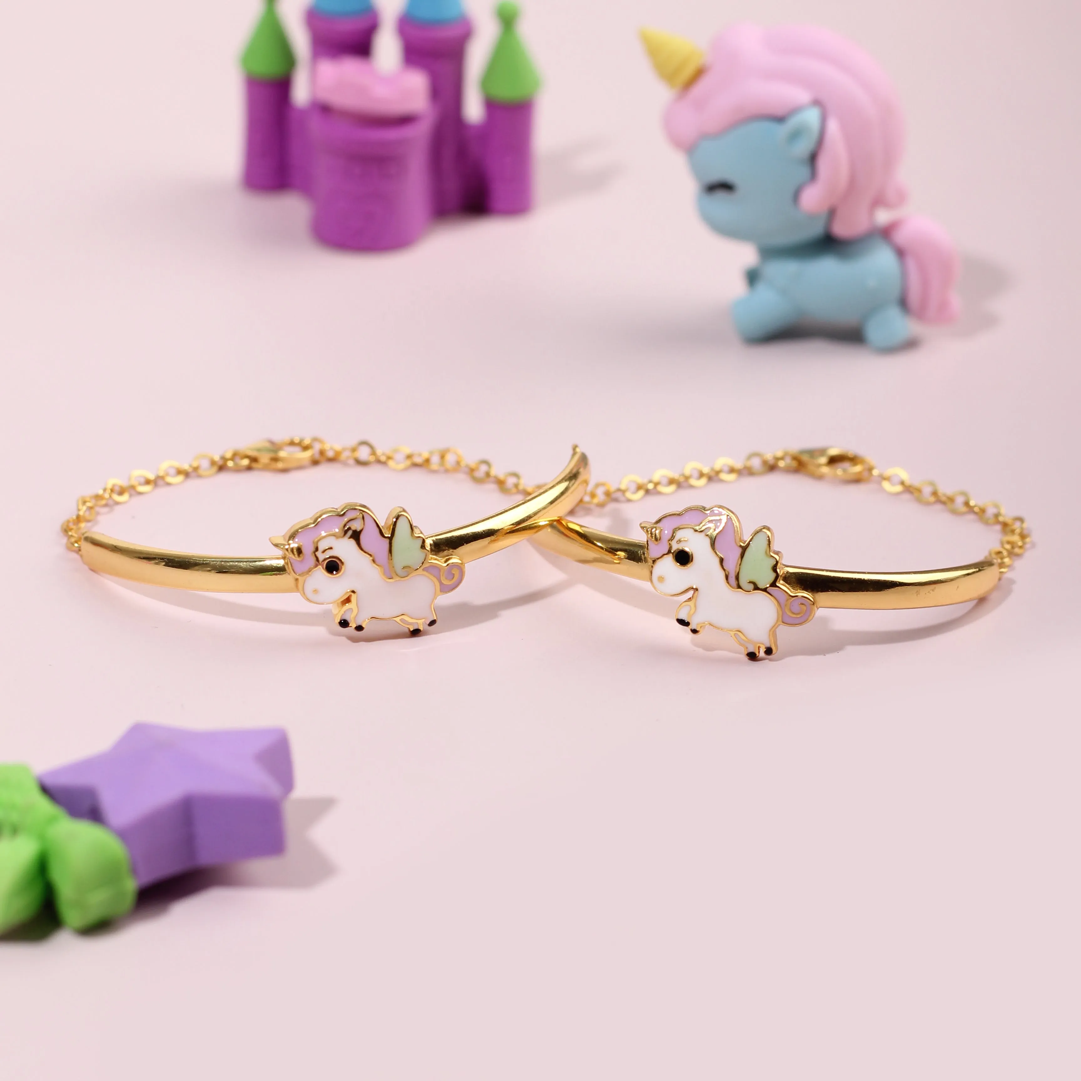 Elegante Kids Unicorn Bangle