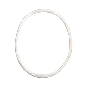 Enhance - Rose Bangle - Silver