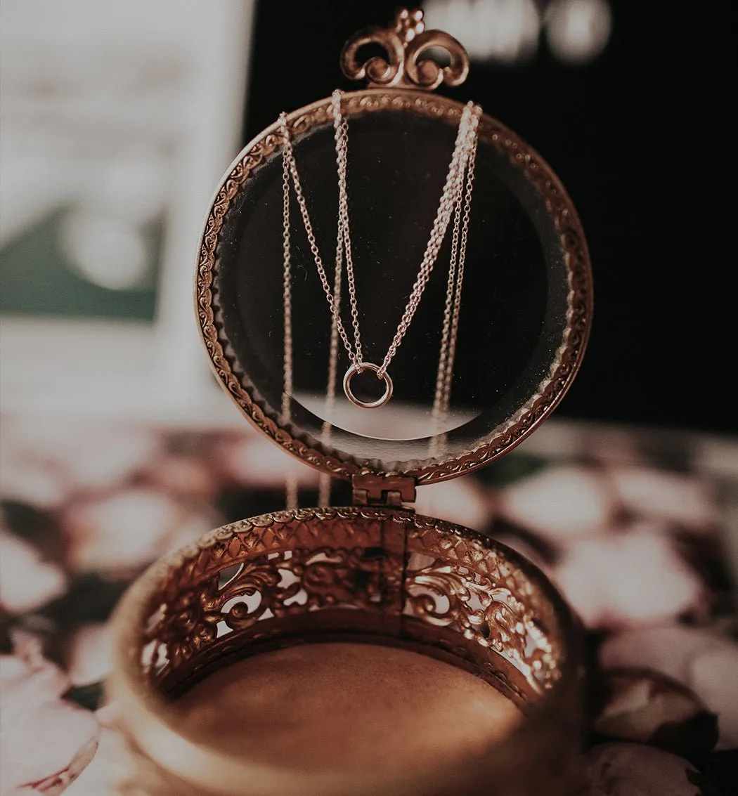 Eternity Circle Necklace
