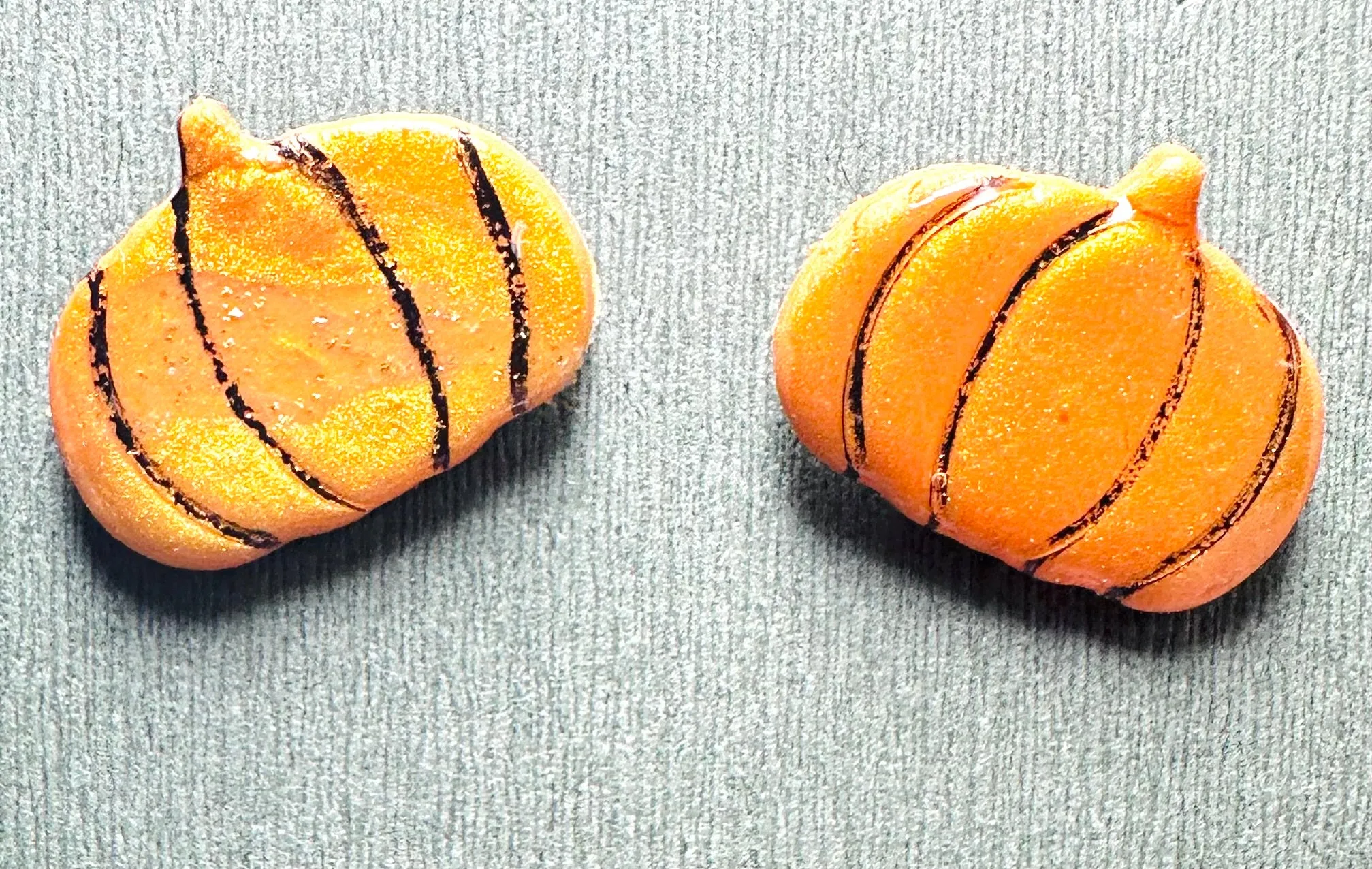 Fall Earrings Polymer Clay/ Pumpkin Earrings/ Leaf Earrings