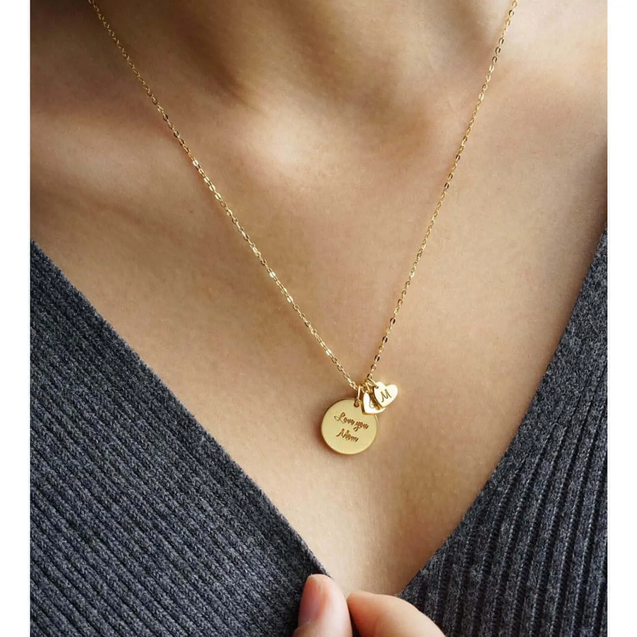 Family Heart Personalised Necklace