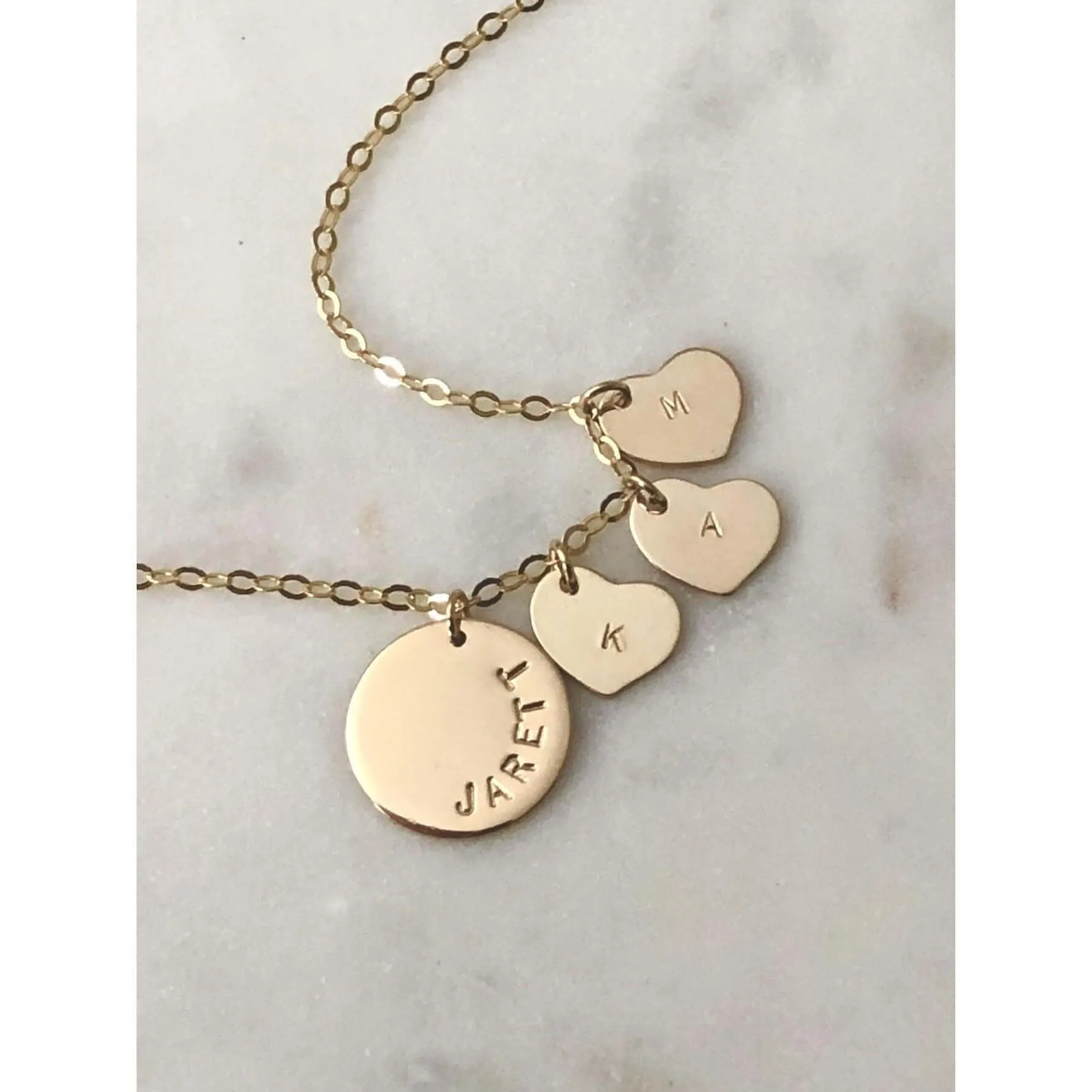 Family Heart Personalised Necklace