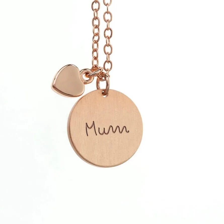 Family Heart Personalised Necklace