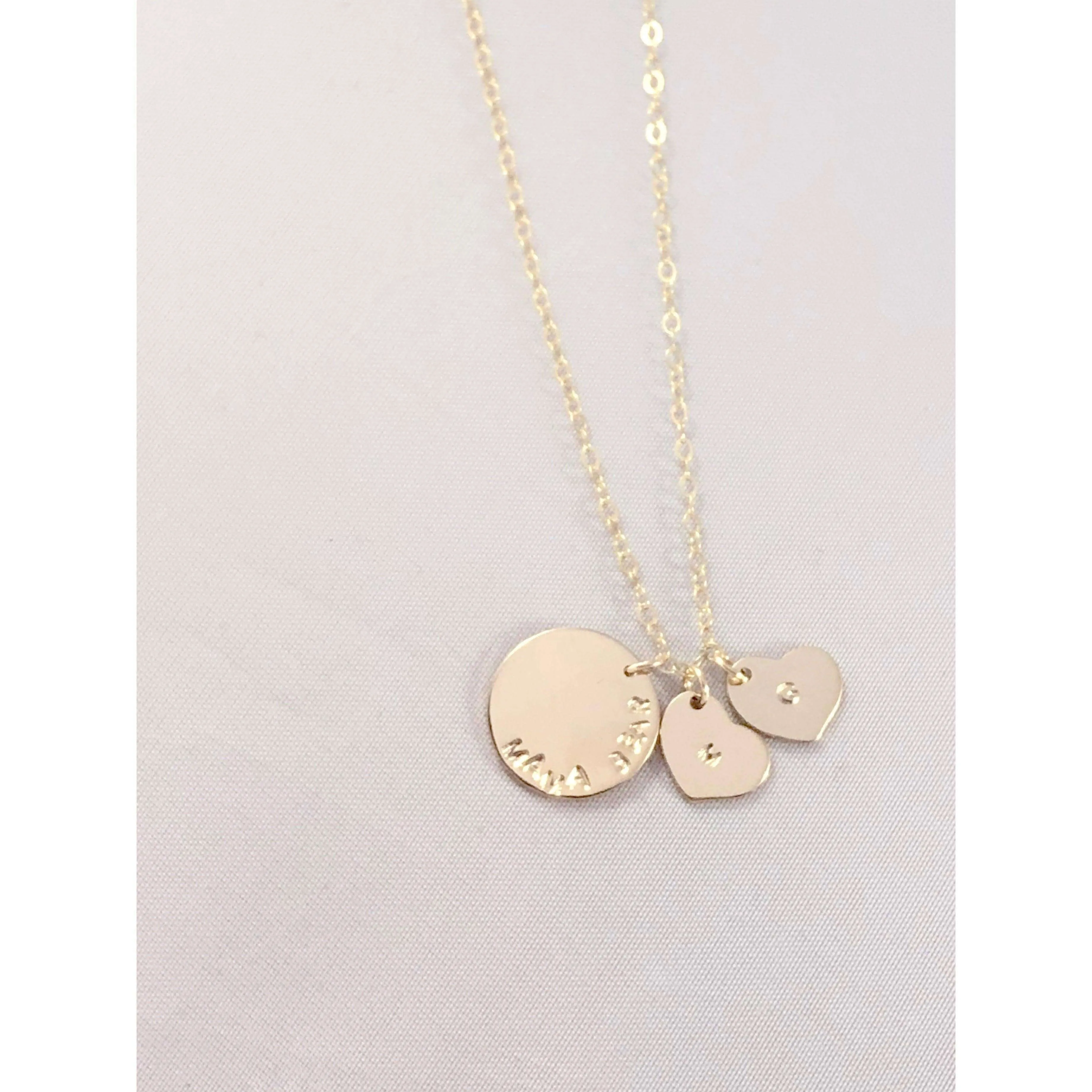 Family Heart Personalised Necklace
