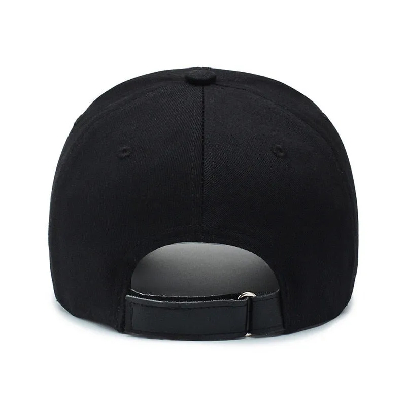 Fashion Bee 3D Embroidery Women Men Baseball Caps Female Male Sport Visors Snapback Hat Black Cool Sun Cap Hat For Women Men