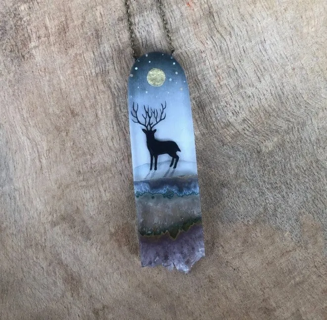 Fernworks | Spirit Deer Necklace
