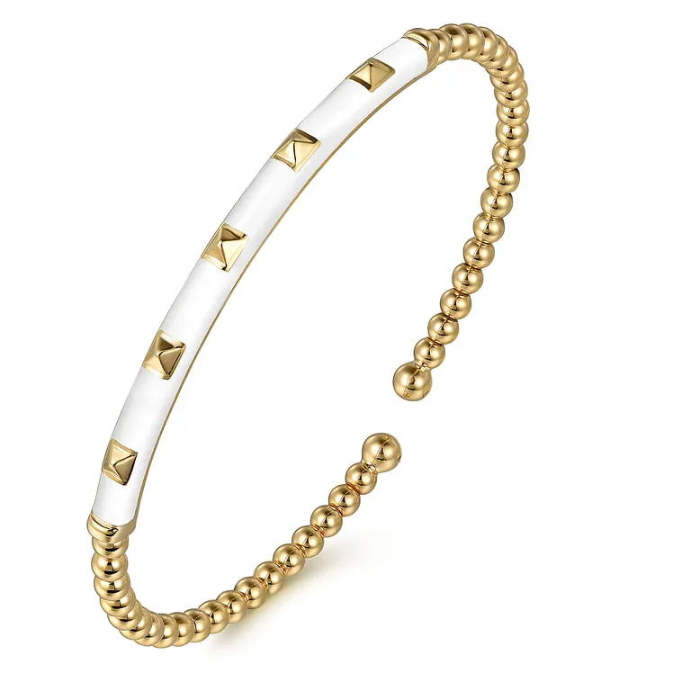 Gabriel & Co. Yellow Bujukan Bangle