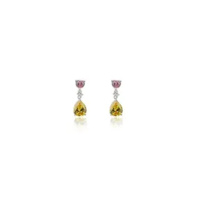 Georgini Sweetheart Dream Earrings - Silver