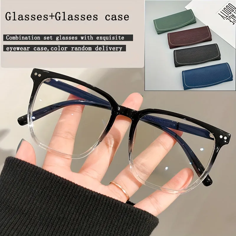Giftworthy 1PC Color Changing Anti Blue Light Glasses with Eye Masks