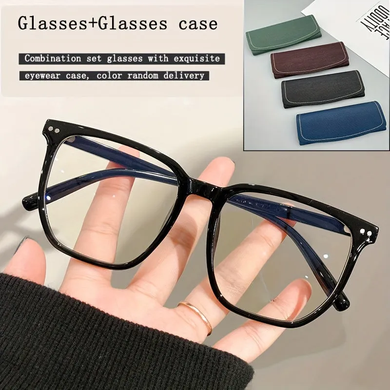 Giftworthy 1PC Color Changing Anti Blue Light Glasses with Eye Masks