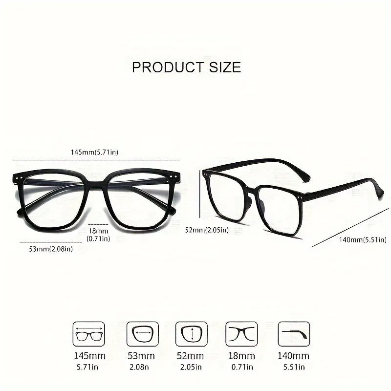 Giftworthy 1PC Color Changing Anti Blue Light Glasses with Eye Masks