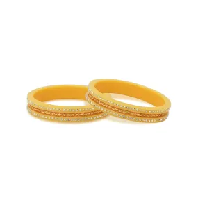 Gold Yellow Royal Design Bangle