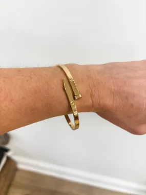 Hinged Spring Bangle