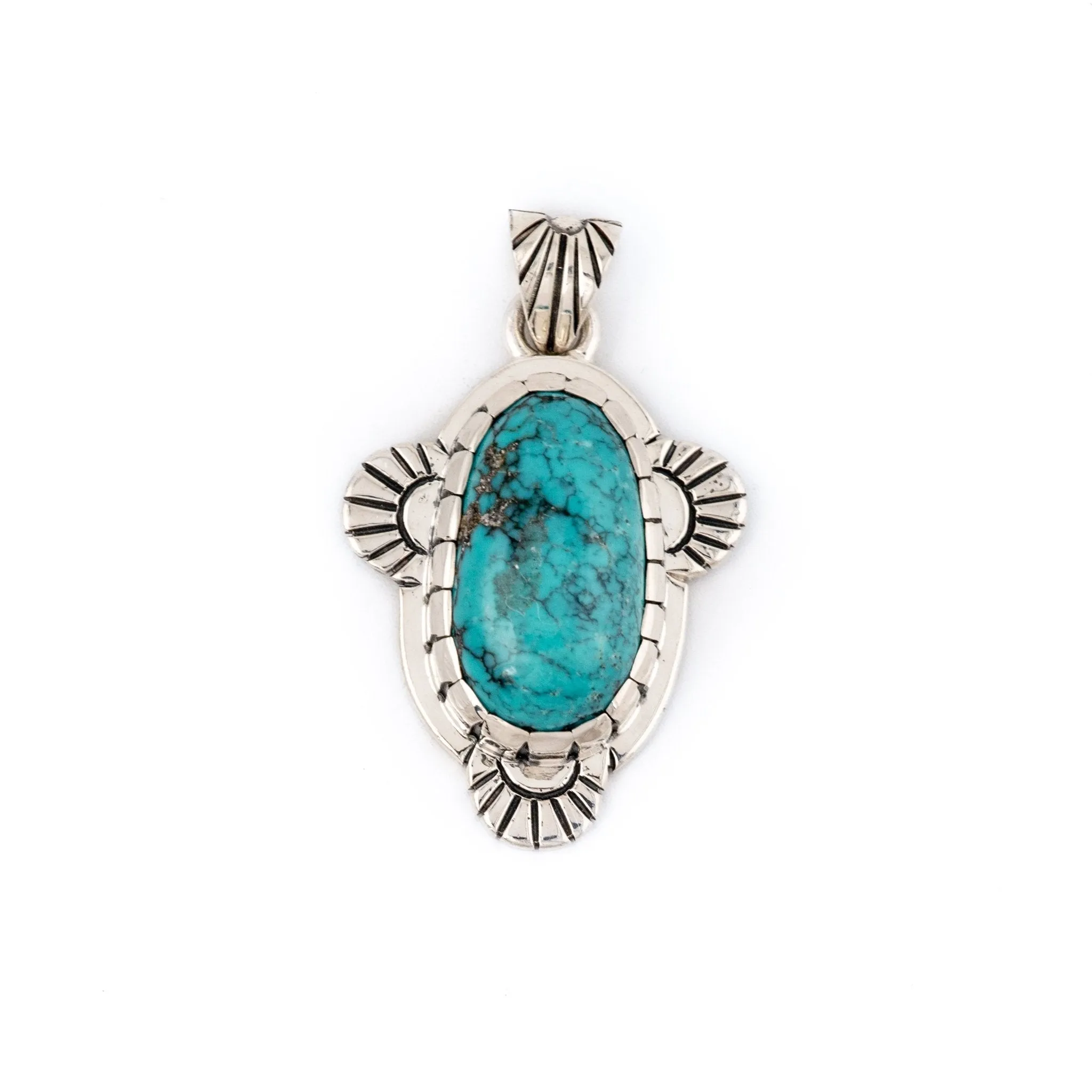 Hubei Turquoise Orion Pendant