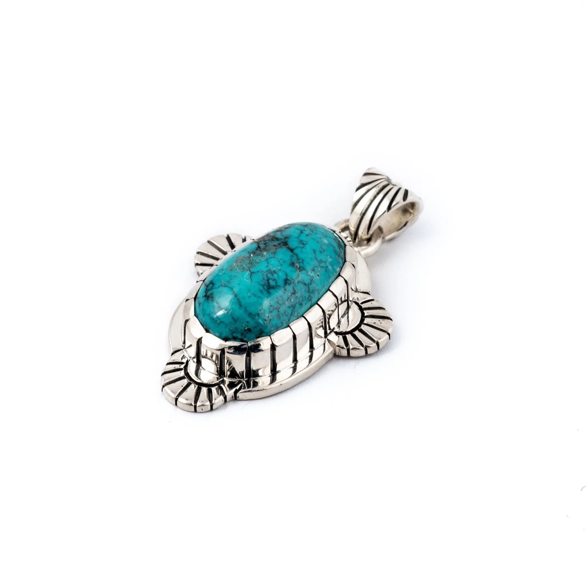 Hubei Turquoise Orion Pendant
