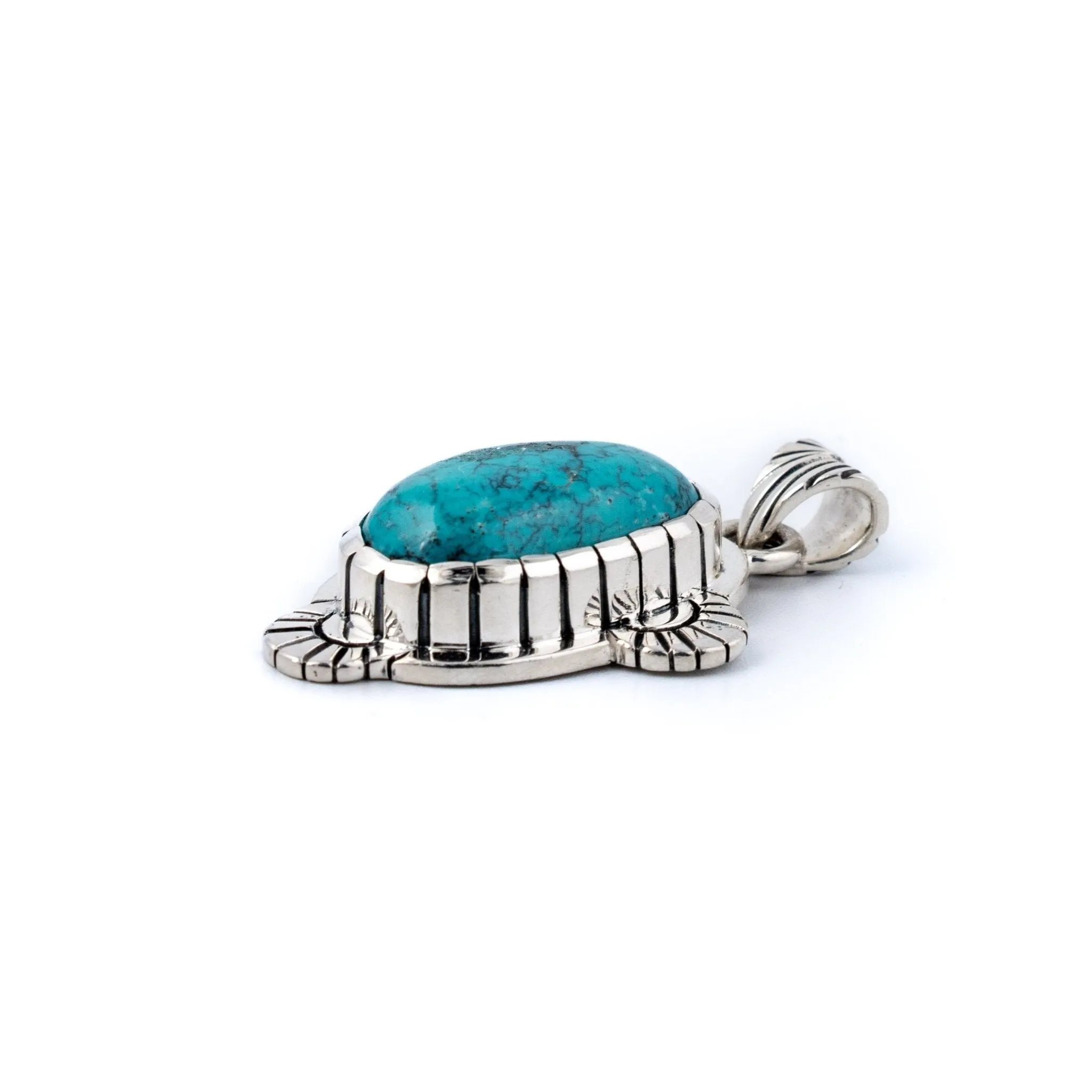 Hubei Turquoise Orion Pendant