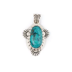 Hubei Turquoise Orion Pendant