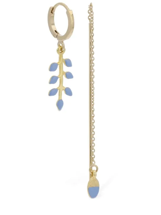 Isabel Marant   Casablanca mismatched earrings 