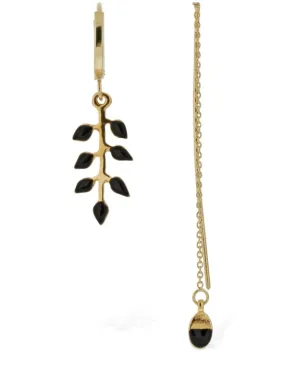 Isabel Marant   Casablanca mismatched earrings 