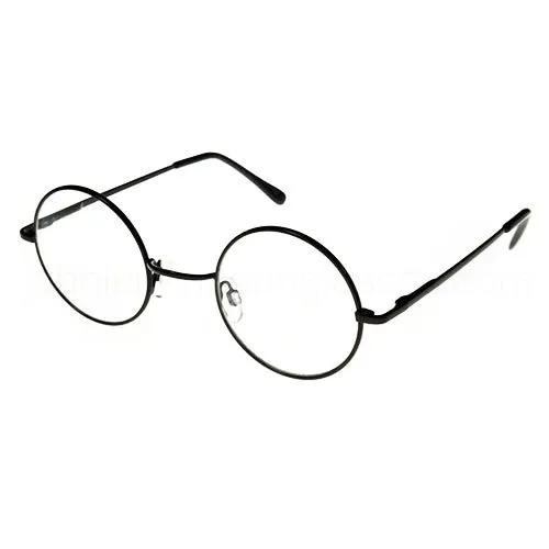 John Lennon Style Hippie Glasses - Clear