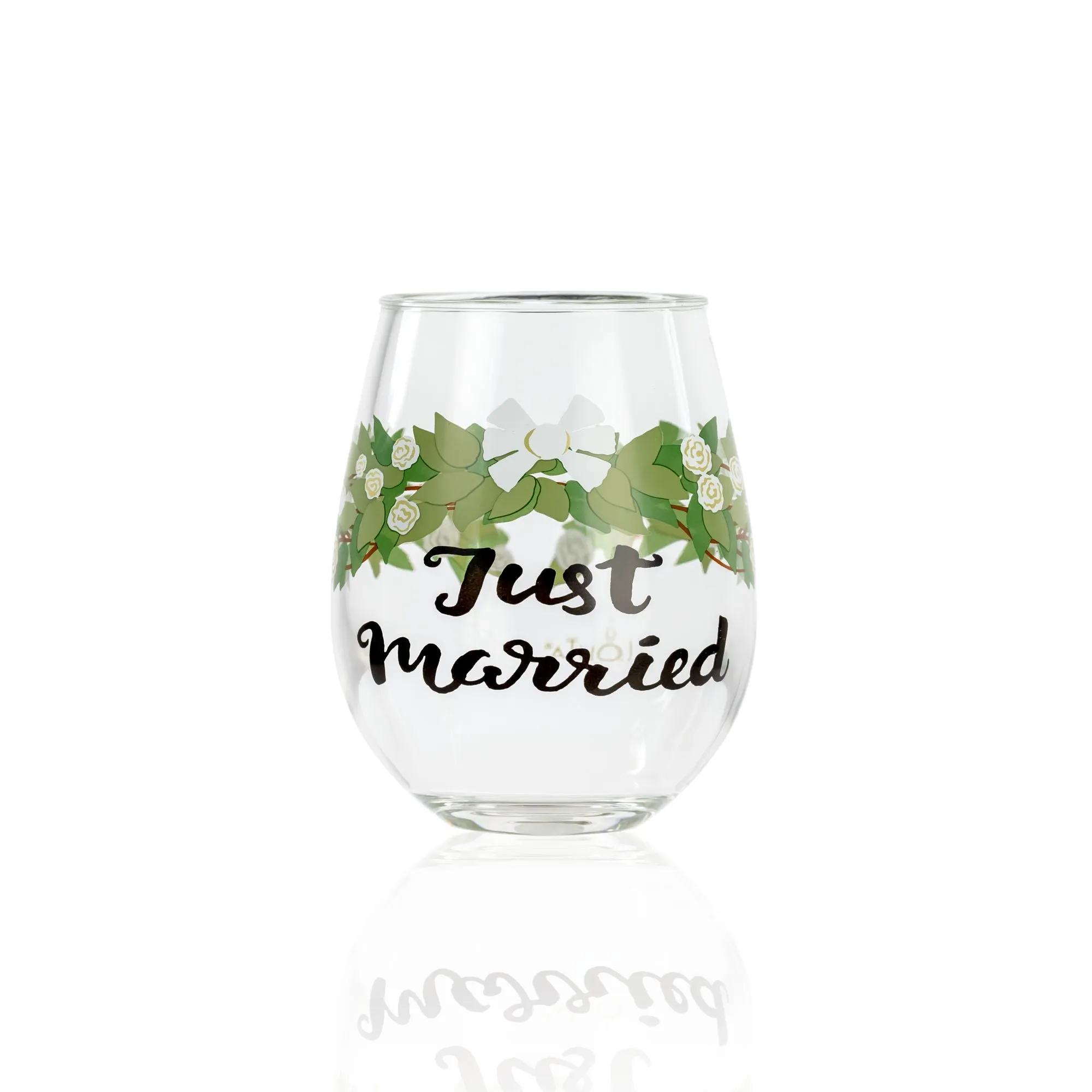 Just Married Acrylic Stemless