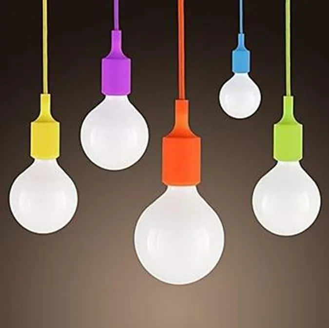 Kaka Colourful Single Bead Bulb Holder