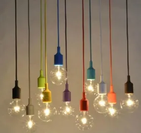 Kaka Colourful Single Bead Bulb Holder