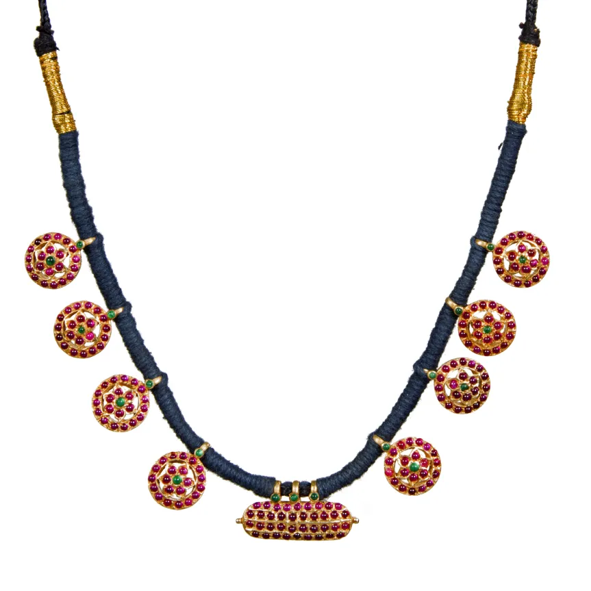 Kamakshi Black Thread Choker