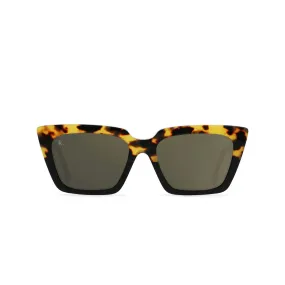 Keera Sunglasses (Coral Tortoise   Bronze Mirror)