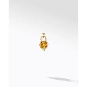 Konstantino Alexandria 18K Yellow Gold Citrine and Diamond Pendant