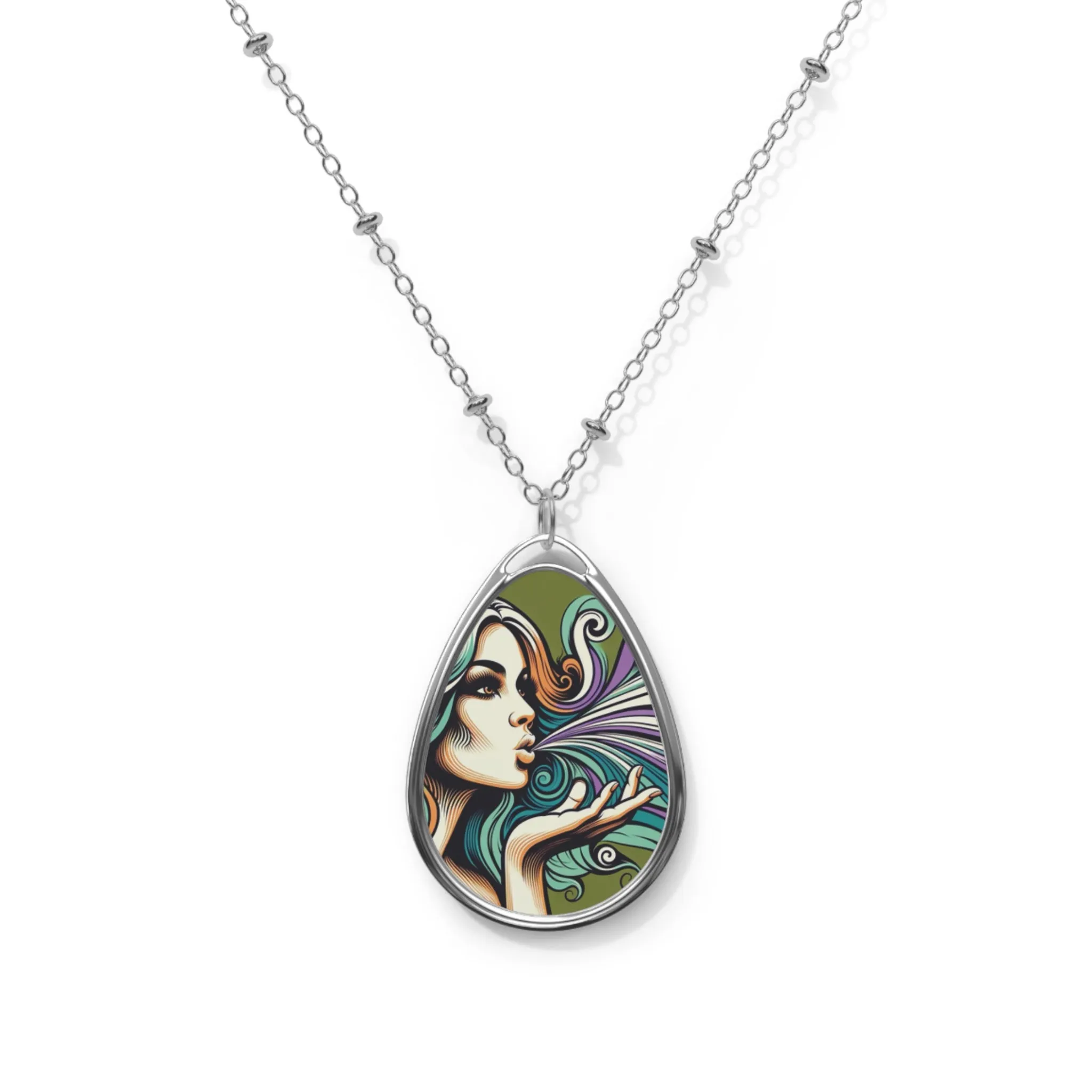 Lady Weedington Oval Necklace