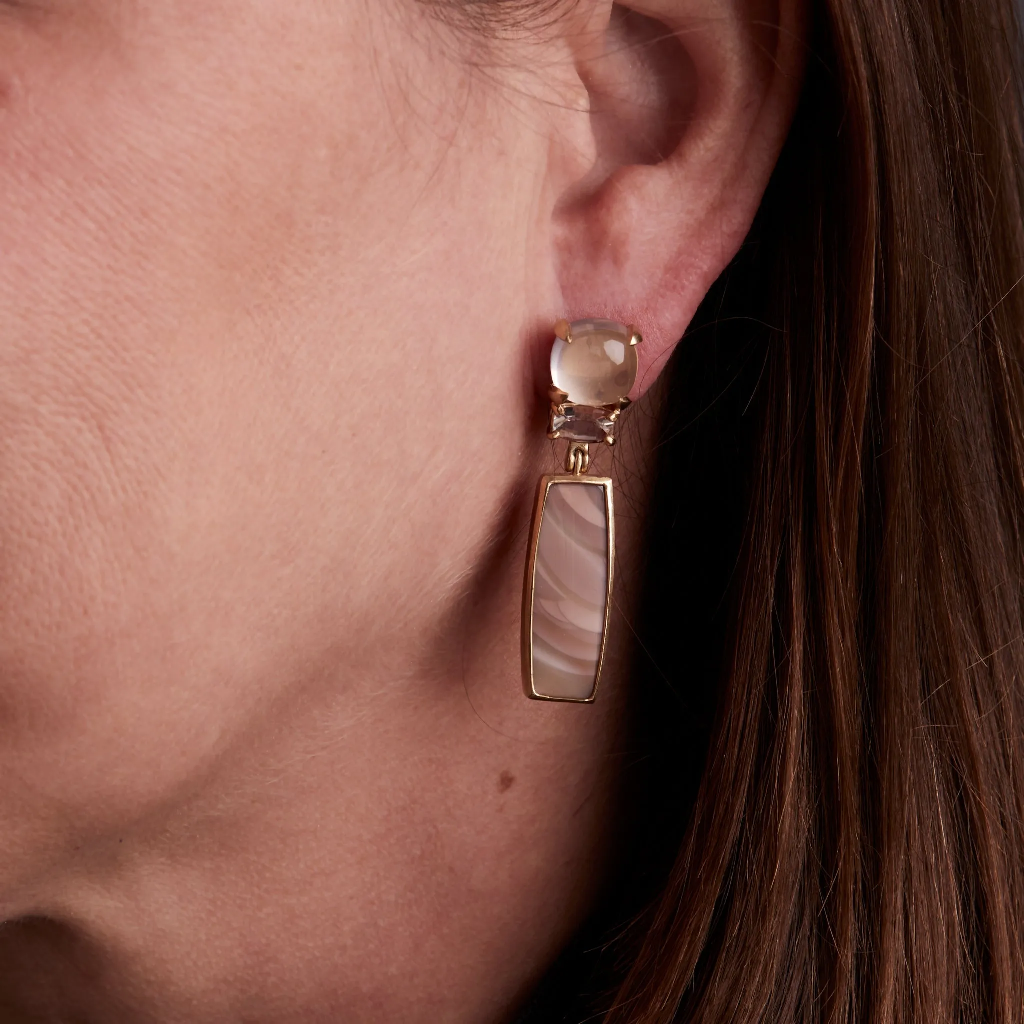 Landscape: Desert, Quince Earrings