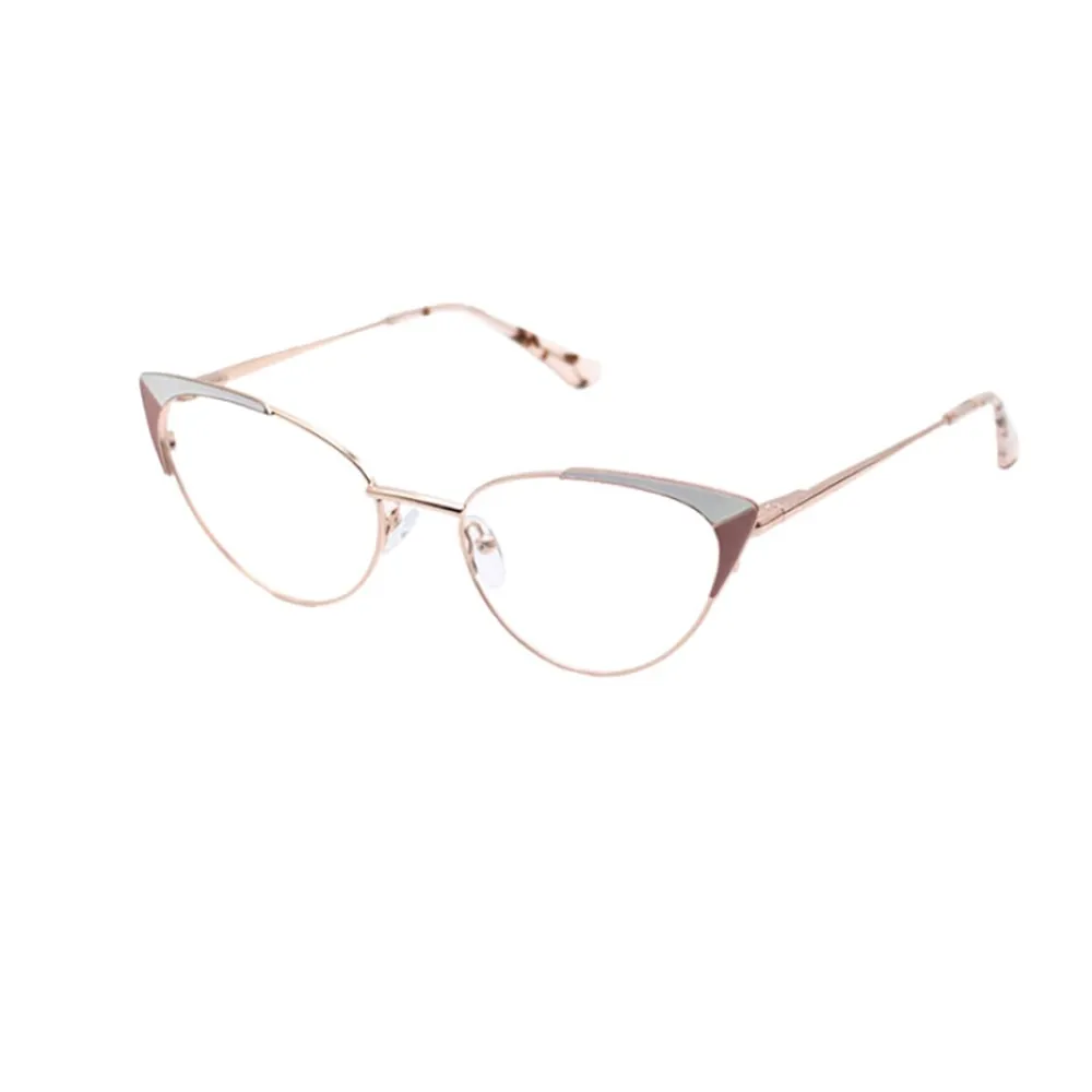 Laoyehui Women's Eyeglasses Cat Eye Reading Glasses Black Red Khaki
