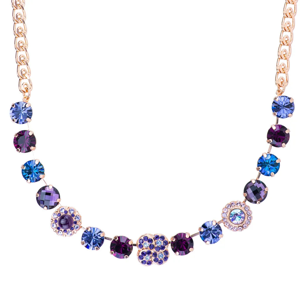 Large Clover Necklace in "Wildberry" *Custom*