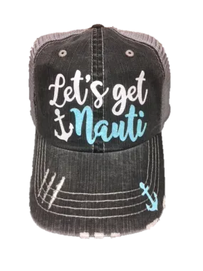 Let's Get Nauti Trucker Cap CGB005