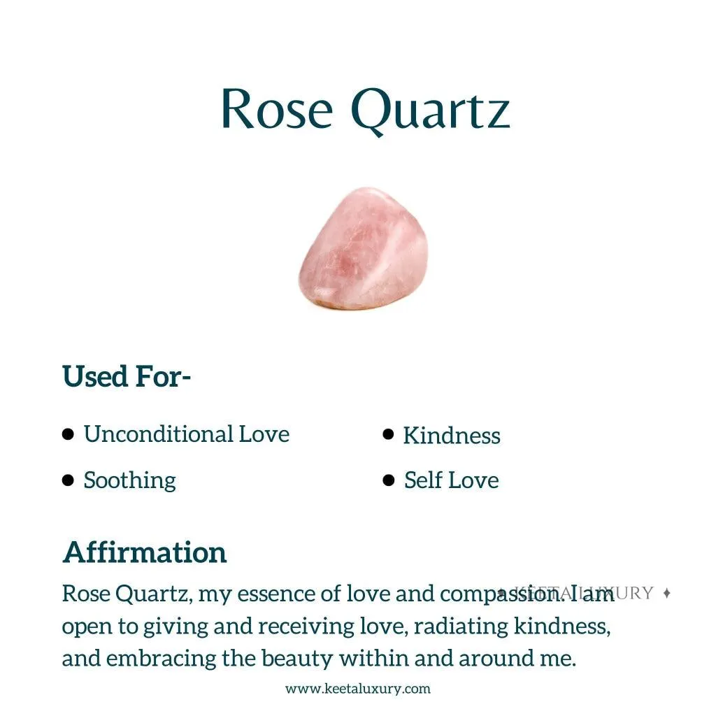 Lit Long - Rose Quartz Earrings