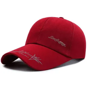 Long Brim Summer Baseball Cap For Men Print Fishing Hat Snapback Golf Trucker Caps Canvas Women Sun Visors