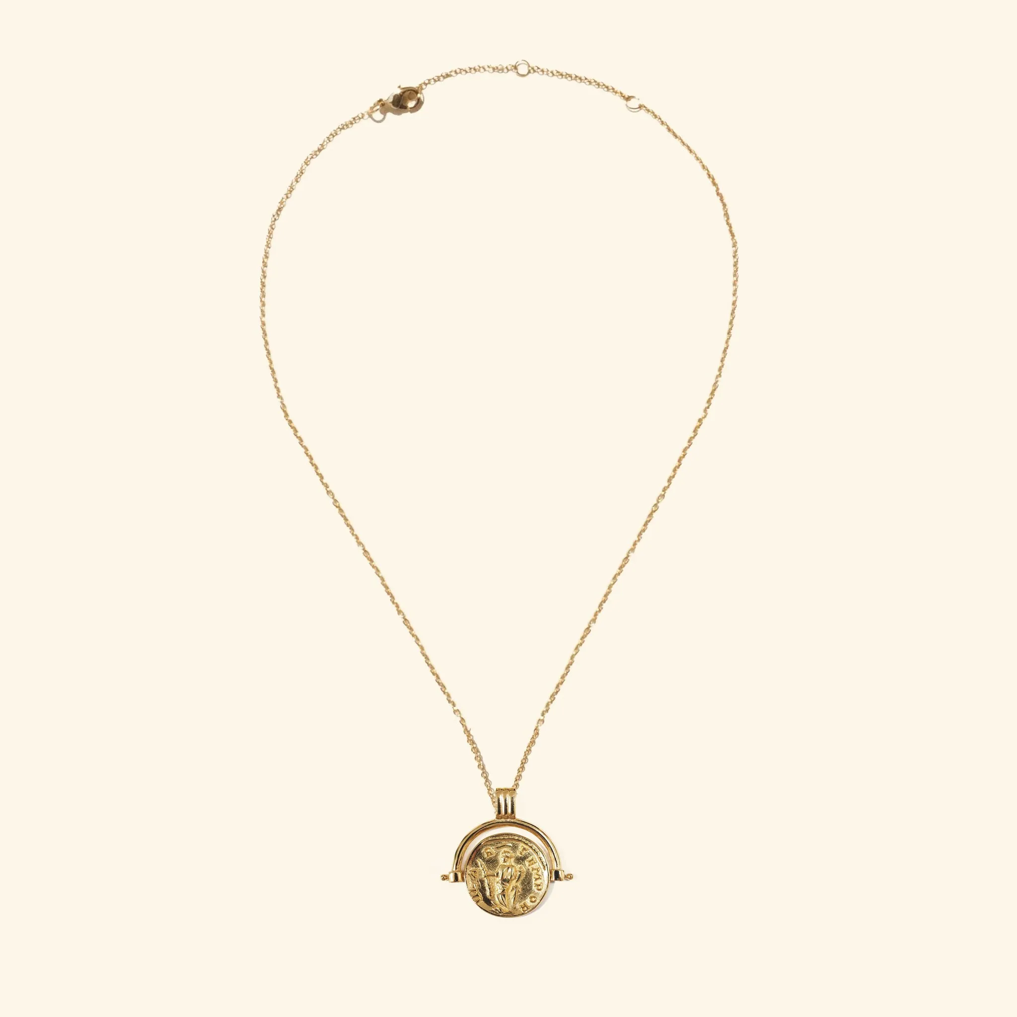 Lucky Flipped Coin Necklace