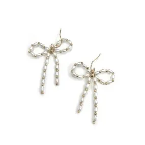 Meghan Browne Wren Earring - Gold Pearl