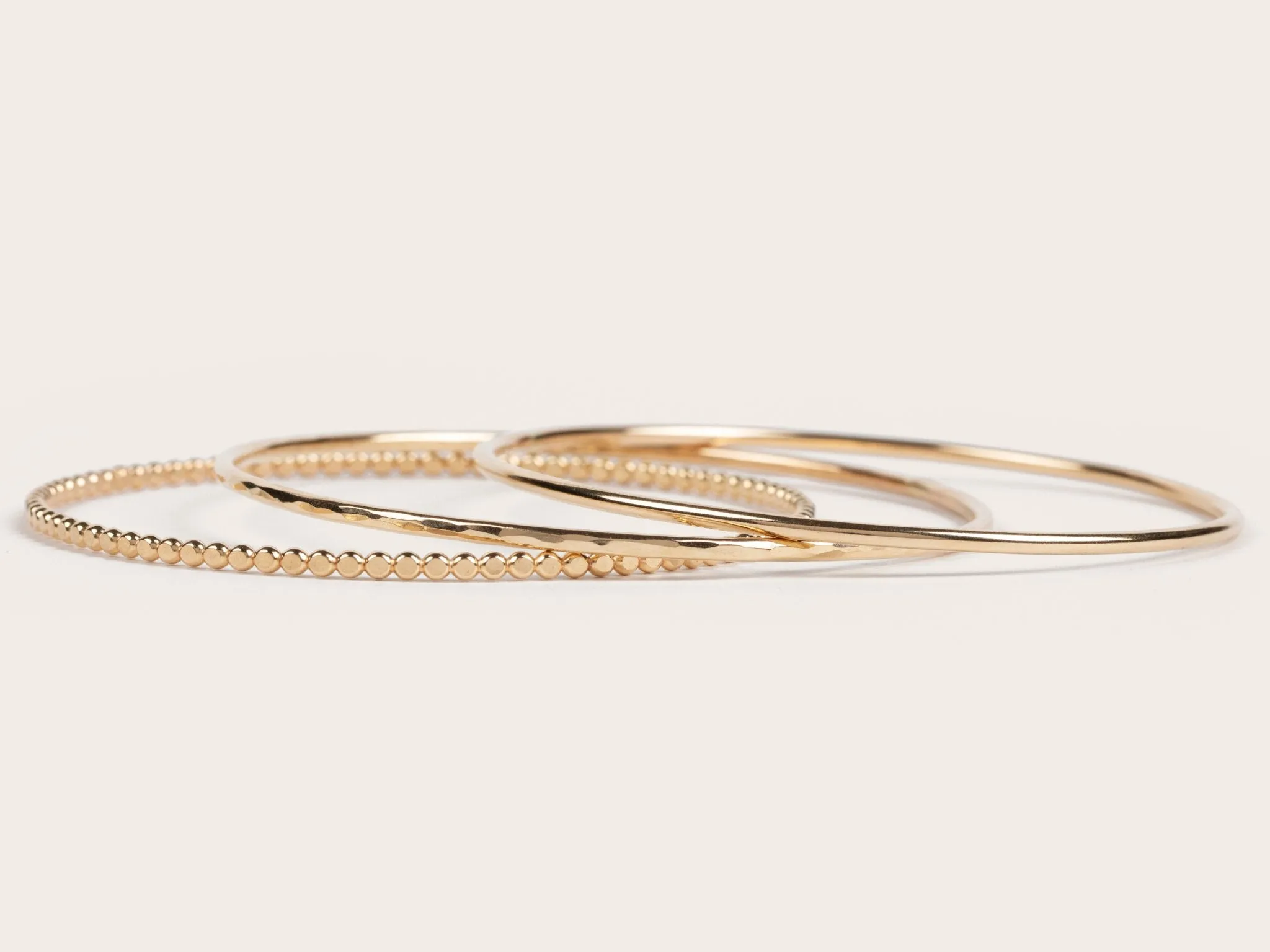 Mixed Bangle Stack