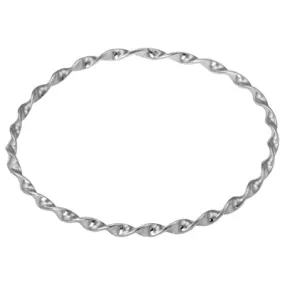MM M5-229 7 THN RIBBON TWIST BANGLE