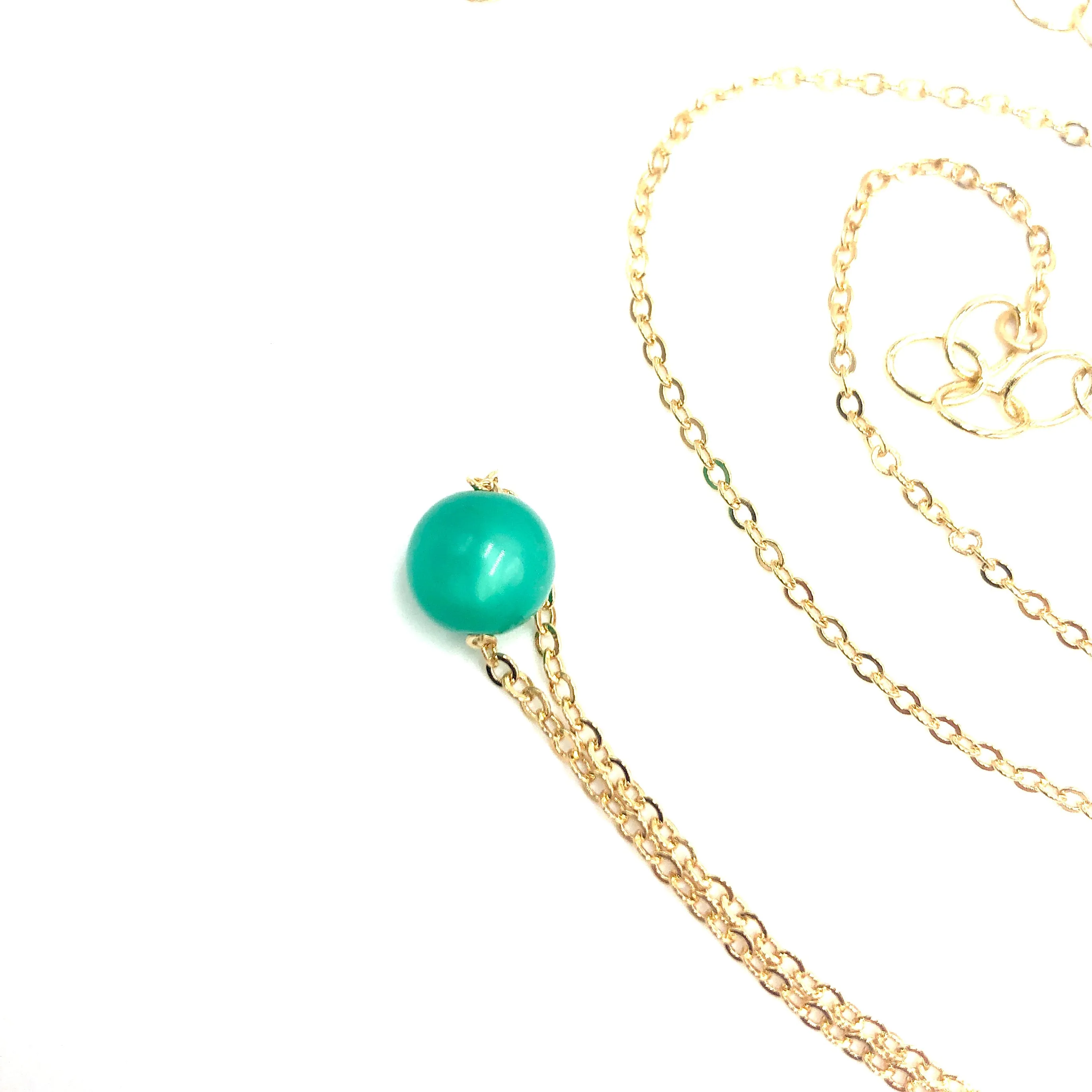 Moonglow Slide Bead Necklace