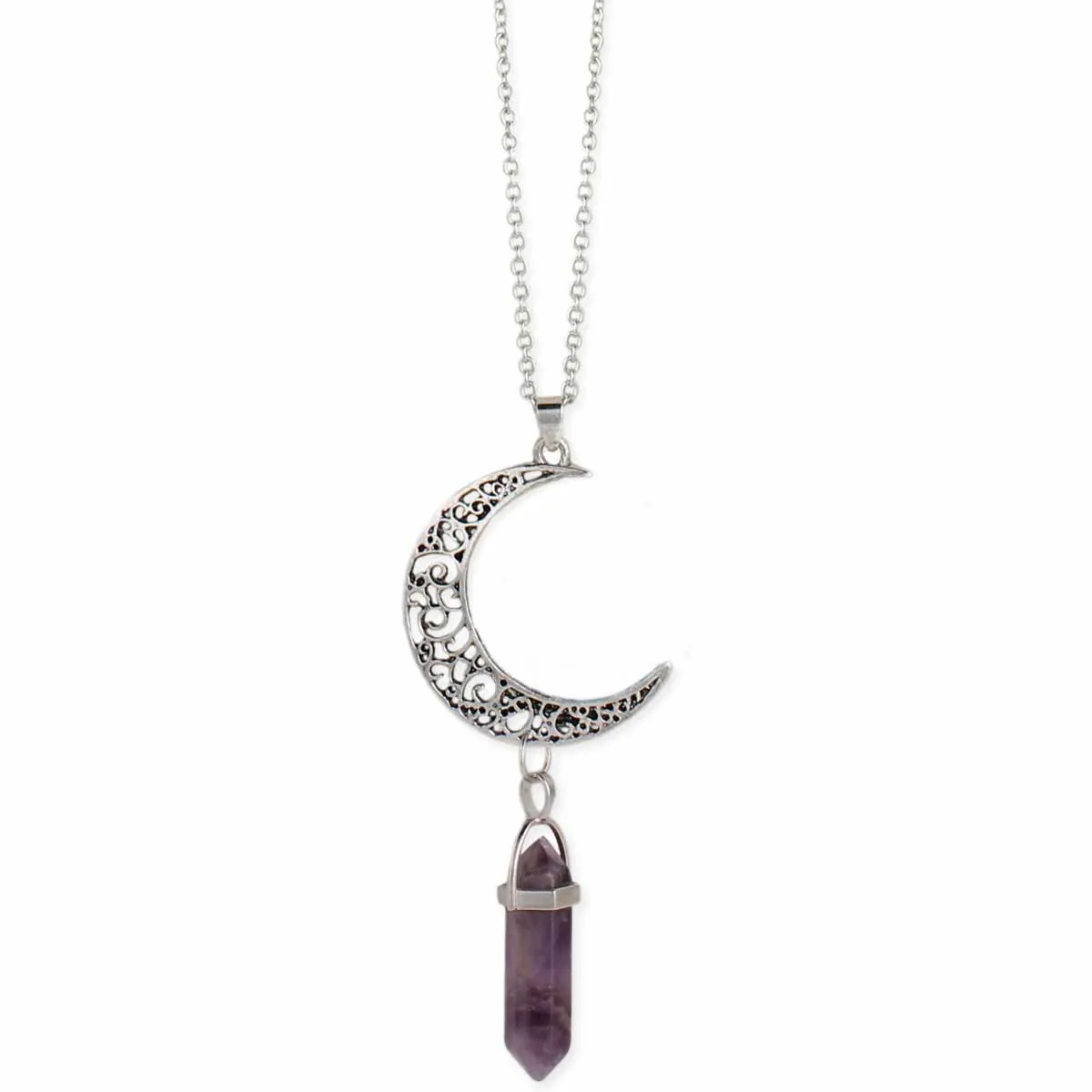 Necklace - Moon Amethyst
