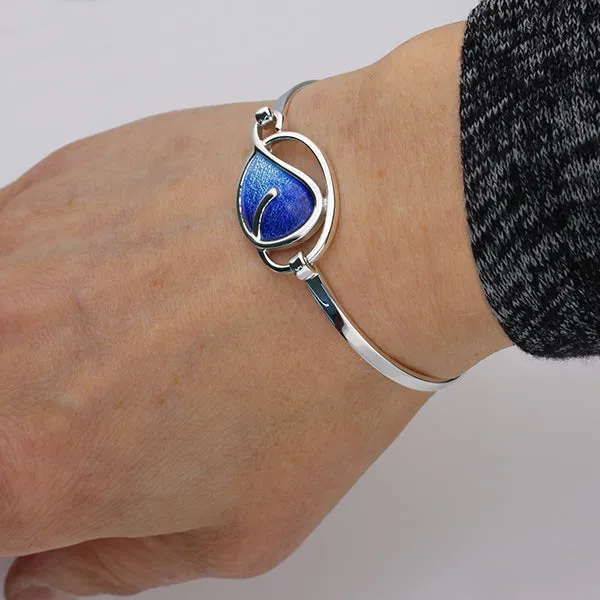 New Dawn Silver Bangle EBG36