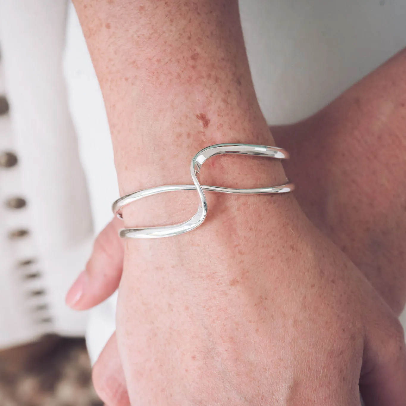 Nicola Silver Cuff