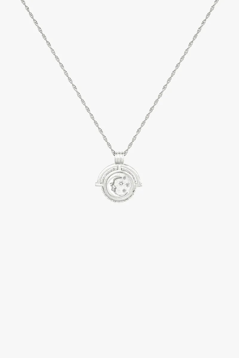 Nightfall necklace silver