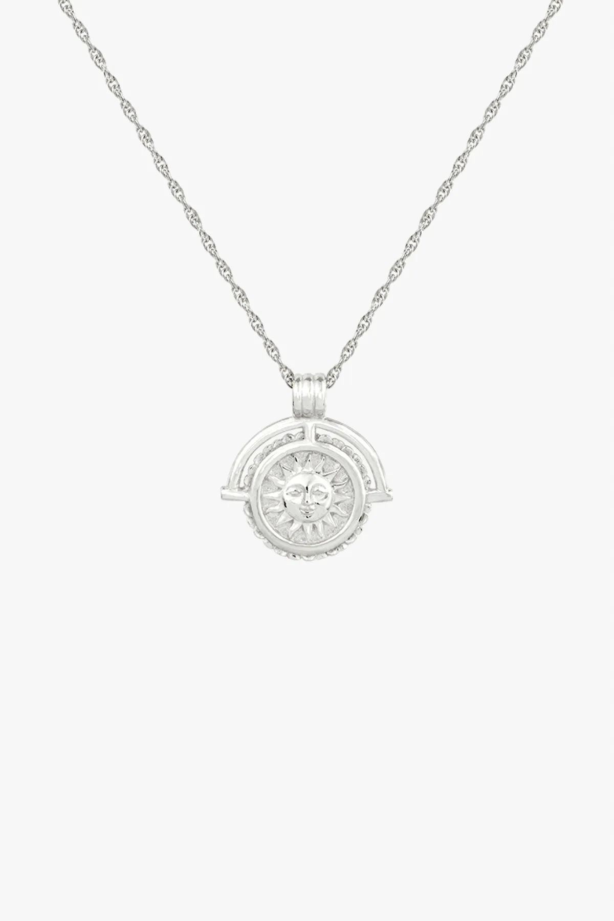 Nightfall necklace silver