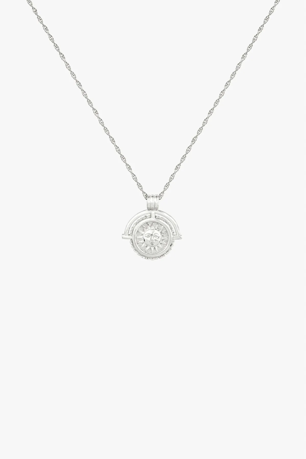 Nightfall necklace silver